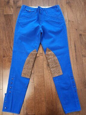 Ralph Lauren women's blue jodhpurs riding pants in size 6